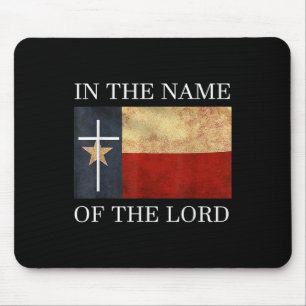 Jesus Texas Christelijk Muismat