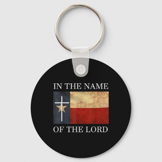 Jesus Texas Christian  Sleutelhanger (Voorkant)