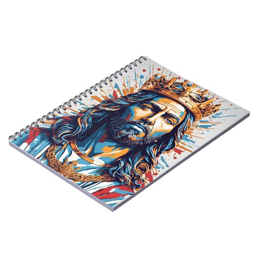 JESUS THE KING NOTITIEBOEK (Linkerzijde)