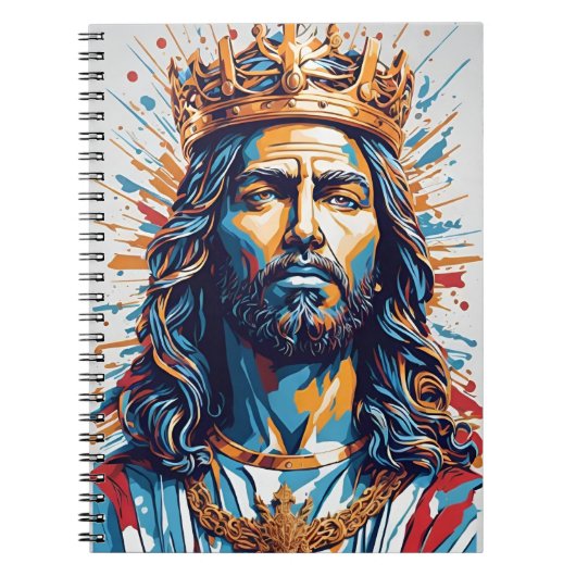 JESUS THE KING NOTITIEBOEK (Voorkant)