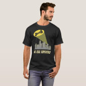 Jesus the Real Superhero Bat Signal T-shirt (Voorkant volledig)