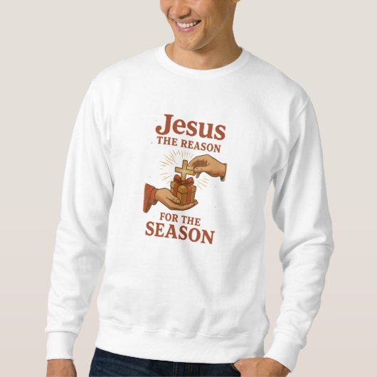 Jesus, The reason for the season - Christmas Trui (Voorkant)