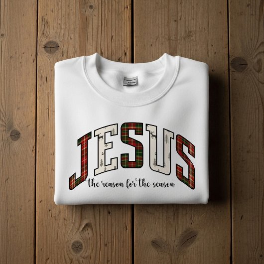 Jesus the reason for the season Christmas  Trui