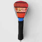 Jesus, the way the truth and the life sunset golfheadcover (Voorkant)