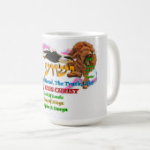 Jesus The Way ,The Truth. Life! Lion Of Judah Koffiemok (Voorkant rechts)