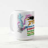 Jesus The Way ,The Truth. Life! Lion Of Judah Koffiemok (Voorkant links)