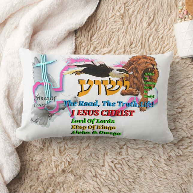 Jesus The Way ,The Truth. Life! Lion Of Judah Kussen (Deken)