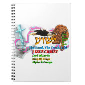 Jesus The Way ,The Truth. Life! Lion Of Judah Notitieboek (Voorkant)