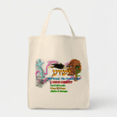Jesus The Way ,The Truth. Life! Lion Of Judah Tote Bag (Voorkant)