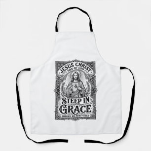 Jesus Thee Liefhebber Grafische T-shirt Christelij Schort