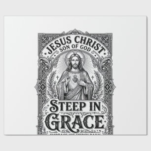 Jesus Thee Liefhebber Grafische T-shirt Christen Cadeaupapier