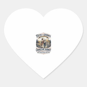 Jesus Therapie Vriendelijk Christelijk Vintage T-s Hart Sticker