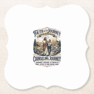 Jesus Therapie Vriendelijk Christelijk Vintage T-s Kartonnen Onderzetters