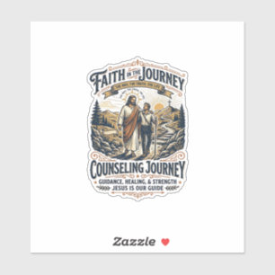 Jesus Therapie Vriendelijk Christelijk Vintage T-s Sticker