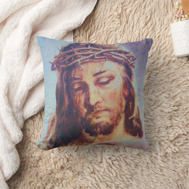 Jesus Thorn Pillow Kussen (Deken)