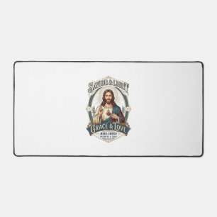 Jesus Thrift Store Vintage Jacht Grafische T-shirt Bureaumat