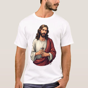 Jesus Timmerman Mark Vintage Gravure T-shirt 2