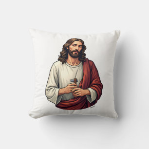 Jesus Timmerman Mark Vintage Gravure T-shirt 2 Kussen