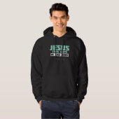 Jesus Took Naps Be Like Jesus Christian Hoodie (Voorkant volledig)