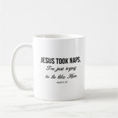 Jesus Took Naps Koffiemok (Links)