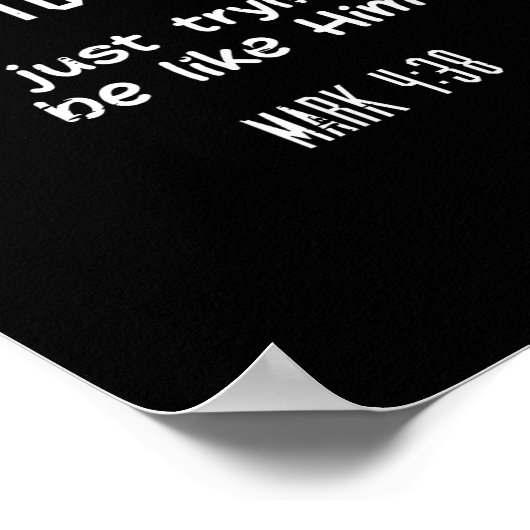 Jesus Took Naps Mark 438 Funny Saying Christian Me Poster (Hoek)