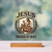 Jesus Toolbox Van Genade Jesus Toolbox Genade Chri Acryl Bord (Neutraal)