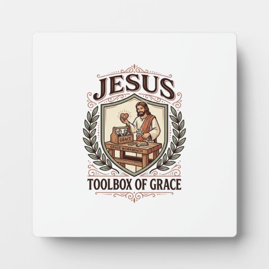 Jesus Toolbox Van Genade Jesus Toolbox Genade Chri Fotoplaat (Voorkant)