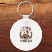 Jesus Toolbox Van Genade Jesus Toolbox Genade Chri Sleutelhanger (Voorkant)
