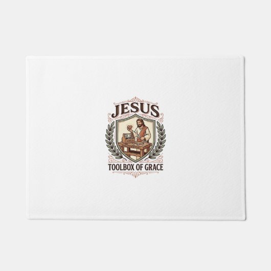 Jesus Toolbox Van Genade Jezus Toolbox Genade Chri Deurmat (Voorkant)