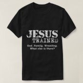Jesus Trained Wrestling Pullover Hoodie1926 (Design voorkant)