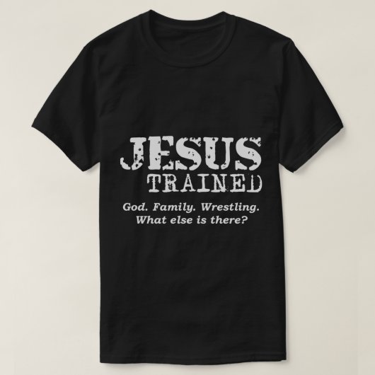 Jesus Trained Wrestling Pullover Hoodie1926 (Design voorkant)