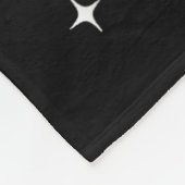 Jesus Tree Christian Christmas Faith Snowflakes Cr Fleece Deken (Hoek)