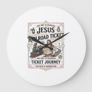 Jesus Treinkaartje Reis Jesus Treinkaartje Grote Klok