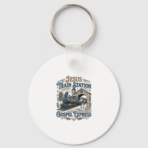 Jesus Treinstation Gospel Express Jesus Treinstati Sleutelhanger