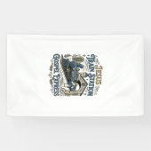 Jesus Treinstation Gospel Express Jesus Treinstati Spandoek (Horizontaal)