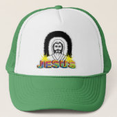 Jesus Trucker Hat Pet (Voorkant)