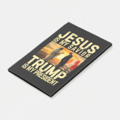 Jesus Trump - Jezus is mijn Heer Heiland Post-it® Notes (Schuin)