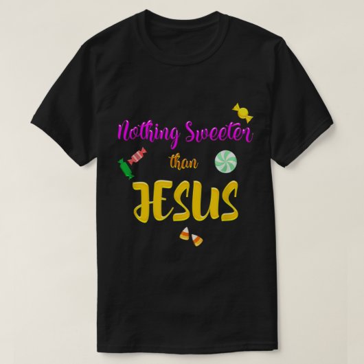 Jesus Trunk of Treat Snoep Christelijke Halloween T-shirt (Design voorkant)