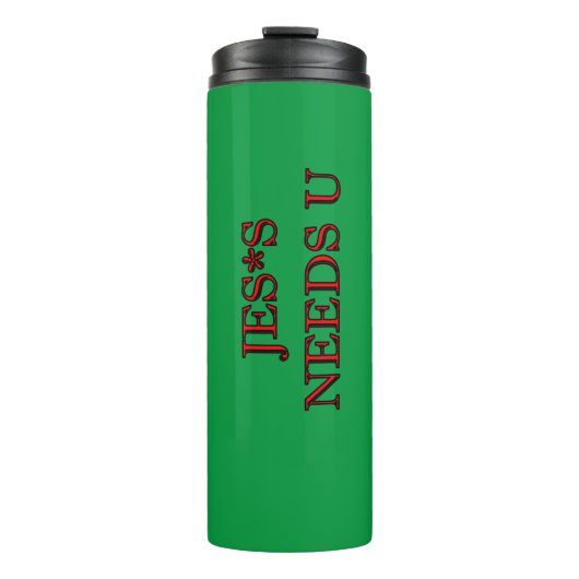 JESUS Tumbler Thermosbeker (Voorkant)