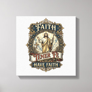 Jesus tweetalige multiculturele gezinnen shirt gel canvas afdruk