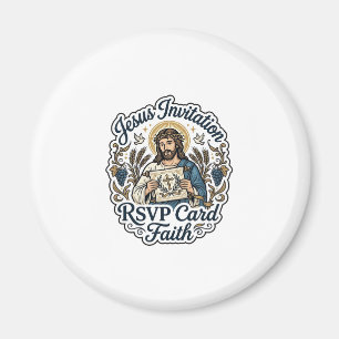 Jesus Uitnodiging RSVP Kaart Geloven Jezus Uitnodi Magneet