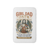 Jesus vaderschap micro-identiteiten grafisch T-shi Badmat (Voorkant Verticaal)