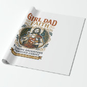 Jesus vaderschap micro-identiteiten grafisch T-shi Cadeaupapier (Uitgerold)