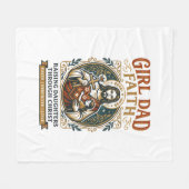 Jesus vaderschap micro-identiteiten grafisch T-shi Fleece Deken (Voorkant (Horizontaal))