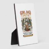 Jesus vaderschap micro-identiteiten grafisch T-shi Fotoplaat (Zijkant)