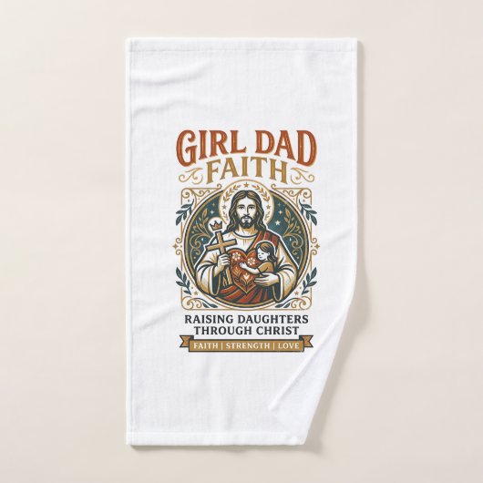 Jesus vaderschap micro-identiteiten grafisch T-shi Handdoek (Handdoek)