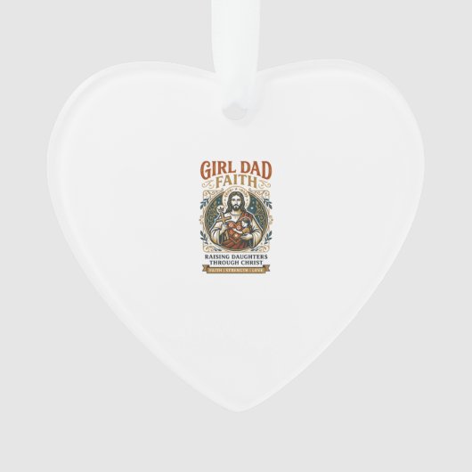 Jesus vaderschap micro-identiteiten grafisch T-shi Ornament (voorkant)