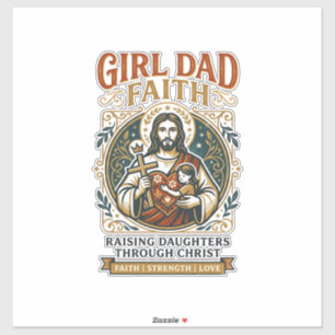 Jesus vaderschap micro-identiteiten grafisch T-shi Sticker
