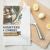 Jesus vaderschap micro-identiteiten grafisch T-shi Theedoek (Quarter Fold)