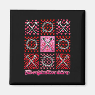 Jesus Valentine Xoxo De Originele Liebesbrieven Fa Magneet